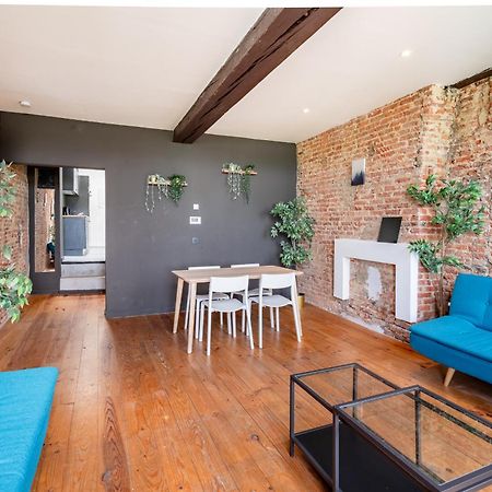 Charming Two-Bedroom River Side Apartment Antwerpen Bagian luar foto